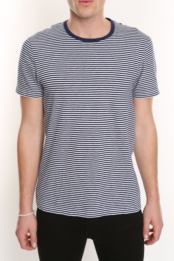 Striped Crew Tee